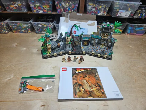 LEGO Indiana Jones: Temple of the Golden Idol 77015 100% Complete