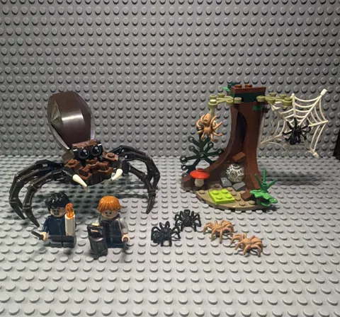 LEGO Harry Potter 75950 Aragog's Lair Complete Set w/ Instructions NO BOX