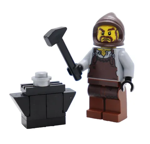 Blacksmith 6918 Anvil Hammer Kingdoms Castle LEGO® Minifigure Mini Figure