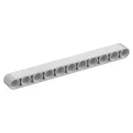 LEGO Part 32525 - Very Light Bluish Gray Technic Beam 1 x 11 Thick