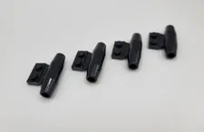 Vintage LEGO Black Aircraft Rocket Engines / Thrusters (Lot of 4) - Part 4746