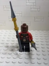 LEGO Okoye Minifigure sh0847 76214 Marvel Super Heroes CMF Lot Rare Retired HTF 