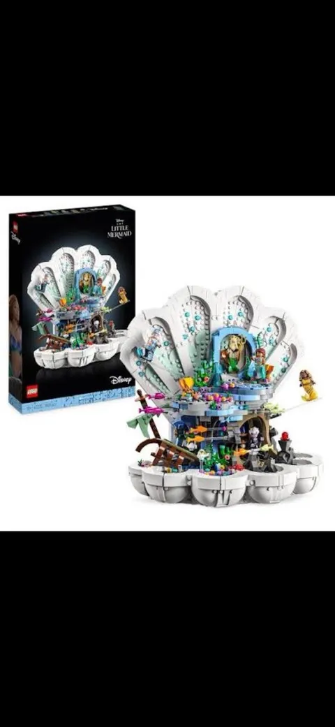 LEGO Disney Princess: The Little Mermaid Royal Clamshell (43225)