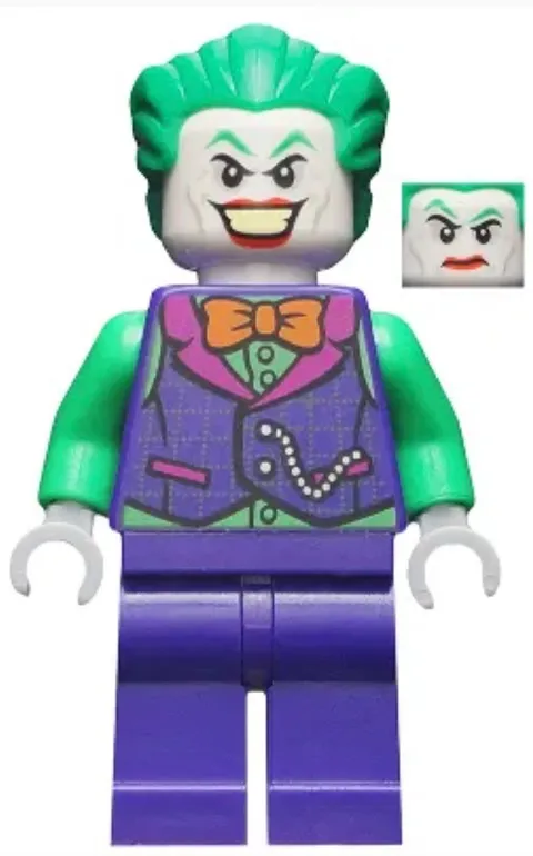 LEGO MINIFIGURE SUPER HERO THE JOKER DAMAGED SH0590!!