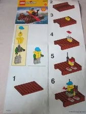 Lego Building Instructions Instruction System 2537 raft raft