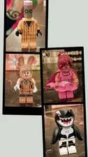 Lego Batman Minifigure Lot - Orca,Batgirl,Pencil Head & Harriet Figs 🐋✏️🦇 🐇