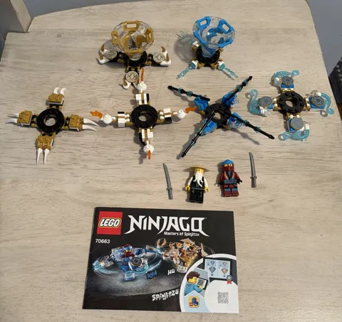 LEGO NINJAGO: Spinjitzu Nya & Wu 70663 100% complete with instructions