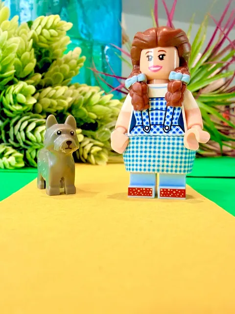 lego wizard of oz minifigure dorothy toto
