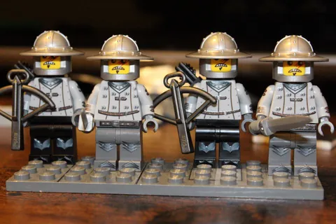 Lego  Custom Mercenaries For A Village Mini Figure