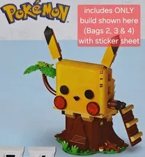 LEGO Pokemon 72164 Pikachu HOUSE ONLY new NEVER assembled Bags 2, 3, 4