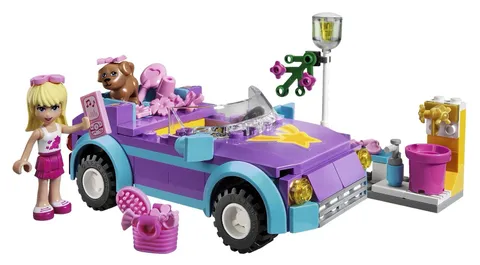 LEGO Friends Stephanie’s Cool Convertible 3183 — Instructions, No Box RETIRED