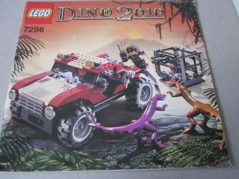 Lego Building Instructions Instruction 7296 Dino 2010