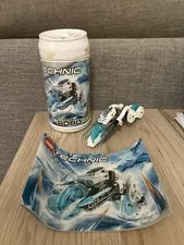 Lego Technic 8511 Frost Roboriders Bionicle Complete W/Canister 