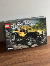 Lego Technic 42122 Jeep Wrangler Yellow Set Retired 665 Pcs Sealed New