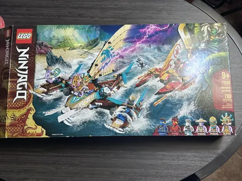 LEGO NINJAGO: Catamaran Sea Battle (71748) Open Box