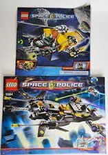 Lego Space Police 5972 5984 Instruction Manual Booklet Only