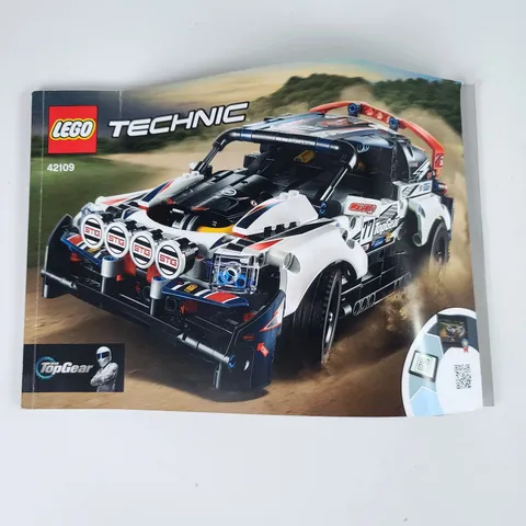 Lego Technic 42109 Top Gear Rally Le Stig App Control Instruction Manual Only