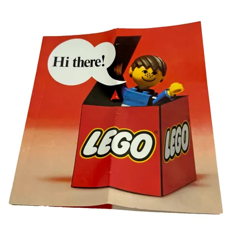 Vintage 1974 LEGO Hi There Catalog Original Classic Sets Booklet