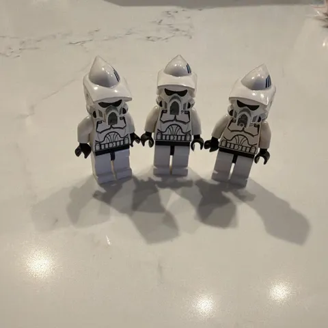 LEGO Star Wars Clone Trooper Arf lot of 3(2011)