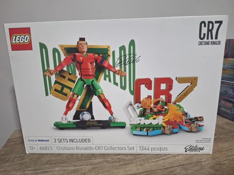 New - LEGO 66823 Cristiano Ronaldo - CR7 Collector Co-Pack Set - NIB