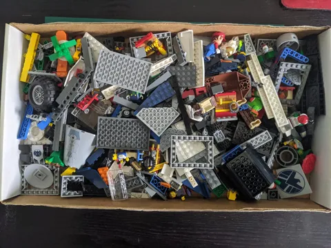 Lego Lot 10 Pounds lbs Random Mixed Pieces Bulk Clean
