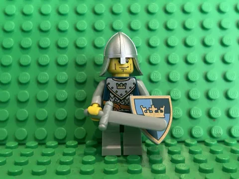 LEGO Castle Crown Knight Foot Soldier With Shield And Sword