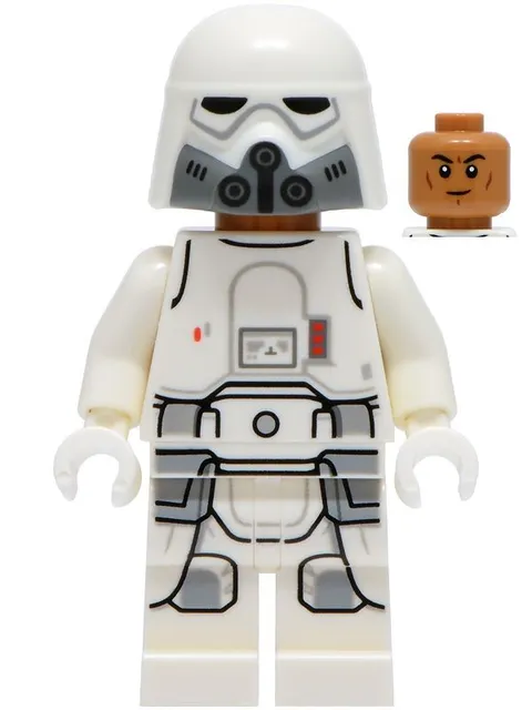 LEGO® Minifig sw1535 - Imperial Remnant Snowtrooper - Medium Nougat Head
