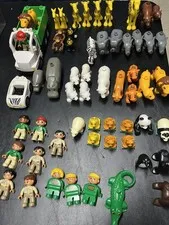 LEGO Duplo Lot of Zoo Animals People Figures 59 Pieces In All