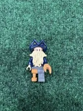 RARE Davy Jones LEGO Minifigure 4184 Curse of the Black Pearl Wrong Head MINT