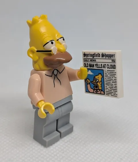 LEGO 71005 The Simpsons Minifigure Series 1 - Grandpa Simpson