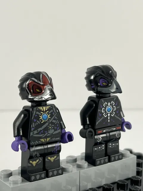 LEGO Legends Of Chima 2 Minifigures - 70003 loc001 Razar & 70006 loc019 Rawzom