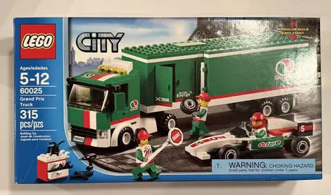 LEGO CITY: Grand Prix Truck (60025)-Brand New In Factory Sealed Box