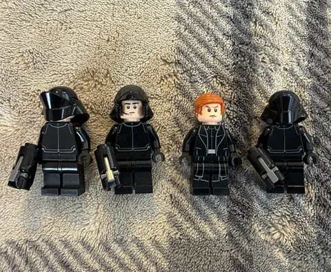 LEGO Star Wars General Hux & 3 Pilots Episode 8 Lot of 4
