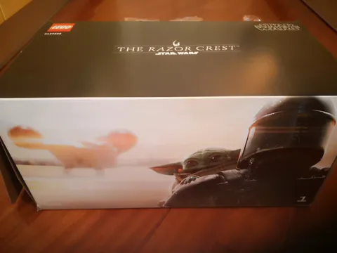 THE RAZOR CREST LEGO STAR WARS EMPTY BOX ONLY