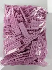 Lego Lot x300 New Bright Pink Plate 2 x 6   # 3795