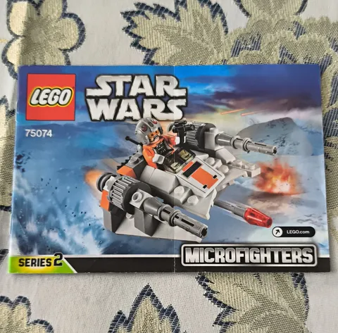 LEGO instructions Star Wars Microfighters 75074 manual booklet DE/EN/FR 2015