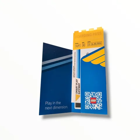 LEGO Smart Play Gateway Boarding Pass Promo SDCC 2026 Comic-Con Exclusive