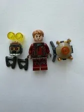 Lego Star Lord Minifigure sh0123 76021 Peter Quill Guardians of the Galaxy