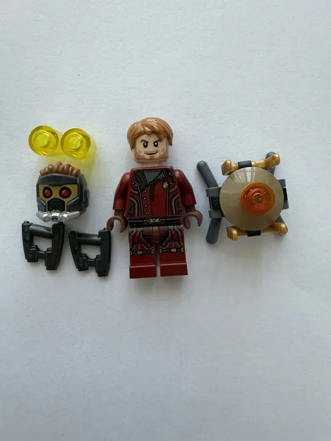 Lego Star Lord Minifigure sh0123 76021 Peter Quill Guardians of the Galaxy