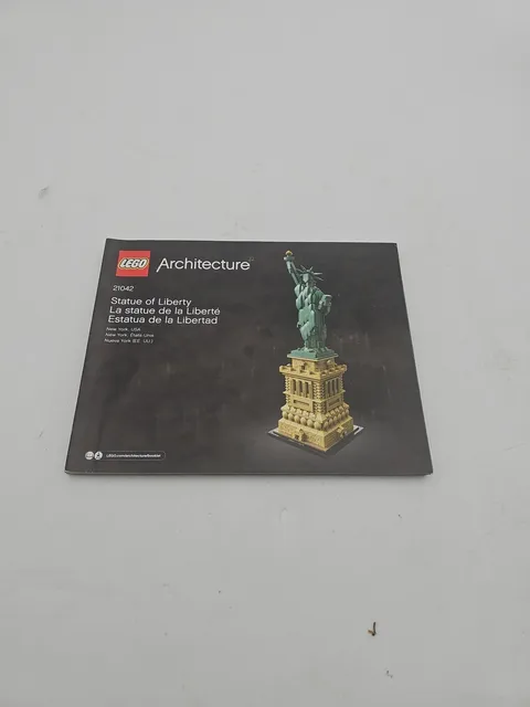 Lego Instruction Manual ONLY: Architecture - 21042 Statue Of Liberty 2018 USA