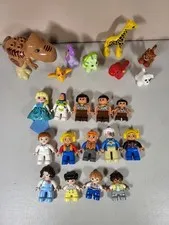Lego Duplo Figures Lot Dinosaurs Animals Elsa Cave Family Buzz
