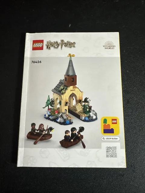 LEGO® Harry Potter 76426 Hogwarts Castle Boathouse Instruction Manual Only!