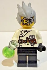LEGO Crazy Mad Scientist Minifigure - Monster Fighters 9466 (mof016)