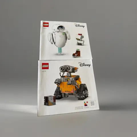 LEGO 43279 Disney & Pixar Wall-E & EVE Instruction Manuals Only