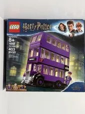 75957 LEGO Harry Potter: The Knight Bus, 100% Complete with Unapplied Stickers