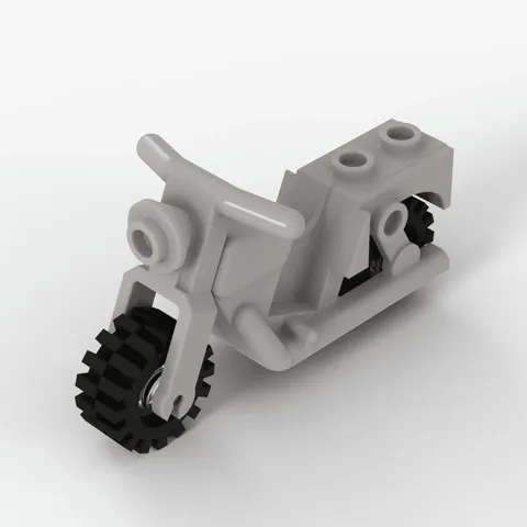 LEGO® Riding Cycle: x81c02 - White - Used