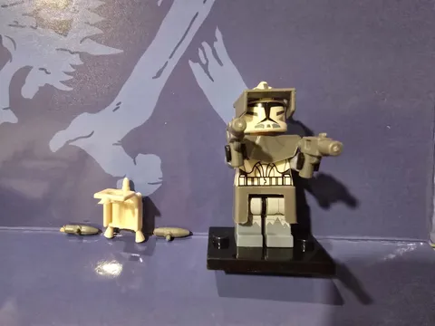Custom Star Wars Commander Wolffe Phase 1 Lego Minifigure