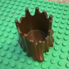 LEGO Tree 6 x 6 Hollow Stump Brown Western 30131 - 6748 6746 6718 6766 6763