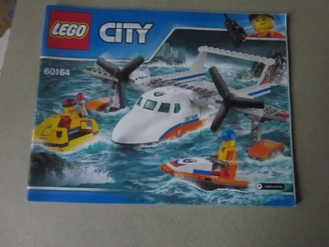 Lego Building Instructions Instruction 60164 City Seaplane