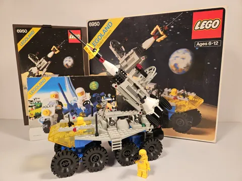 LEGO Classic Space #6950-1 Mobile Rocket Transport - 100% Comp w/Instructions
